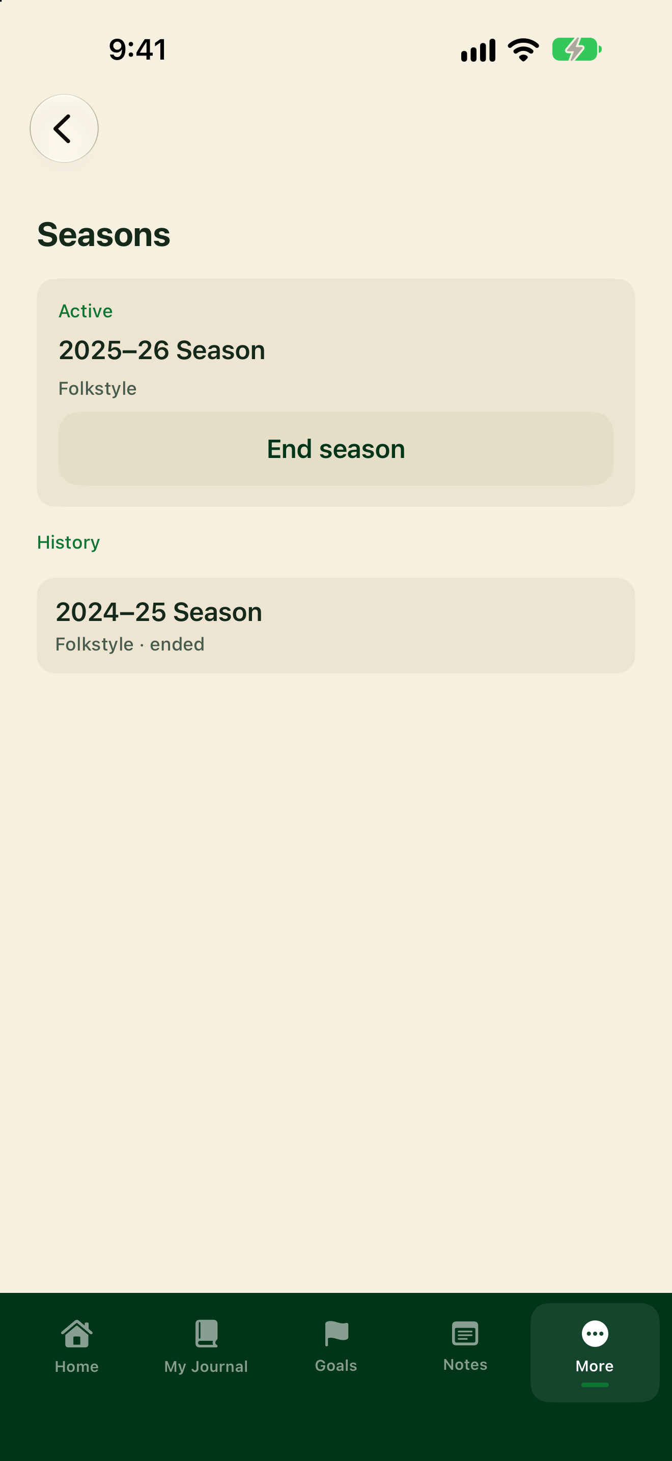 Seasons