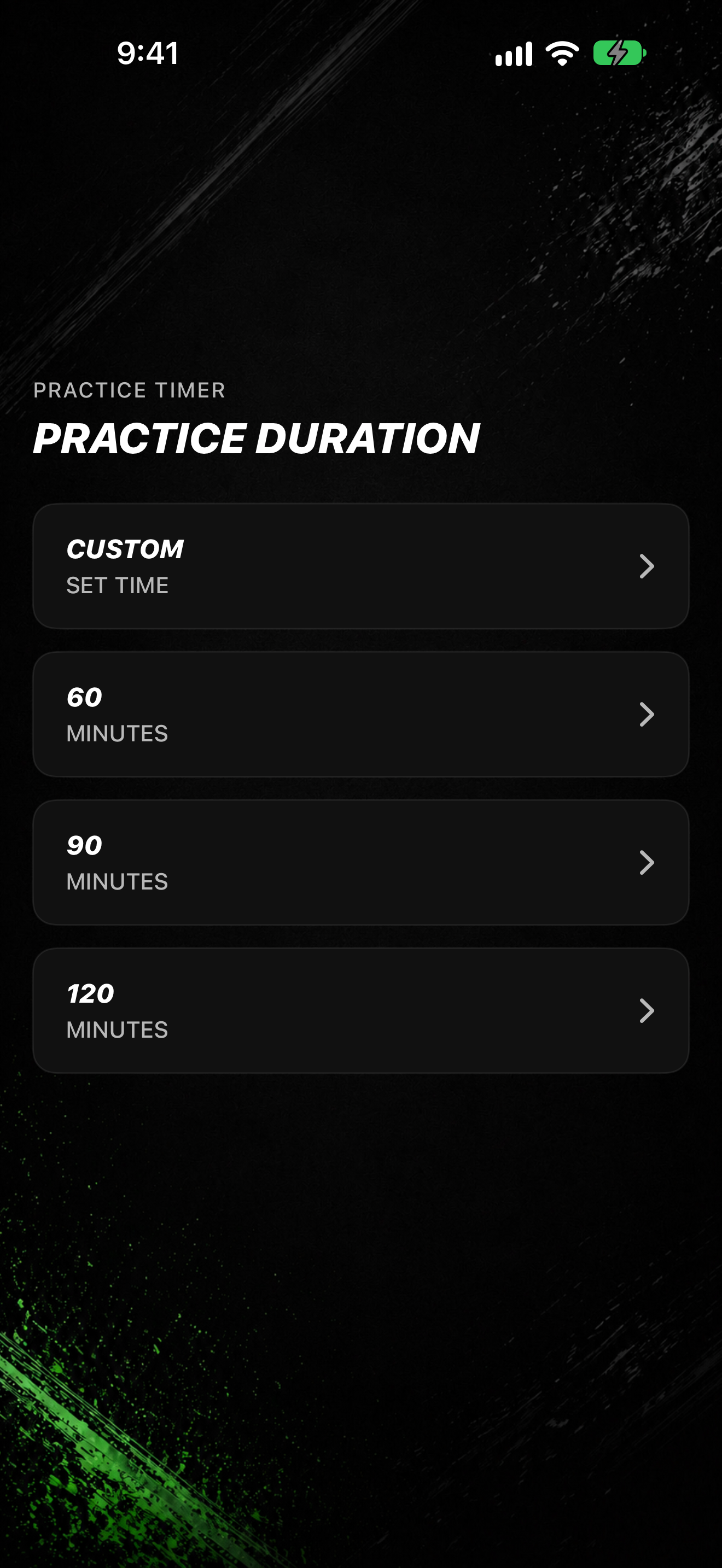 Practice Duration
