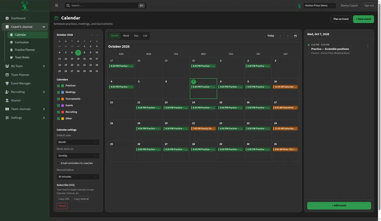 Calendar